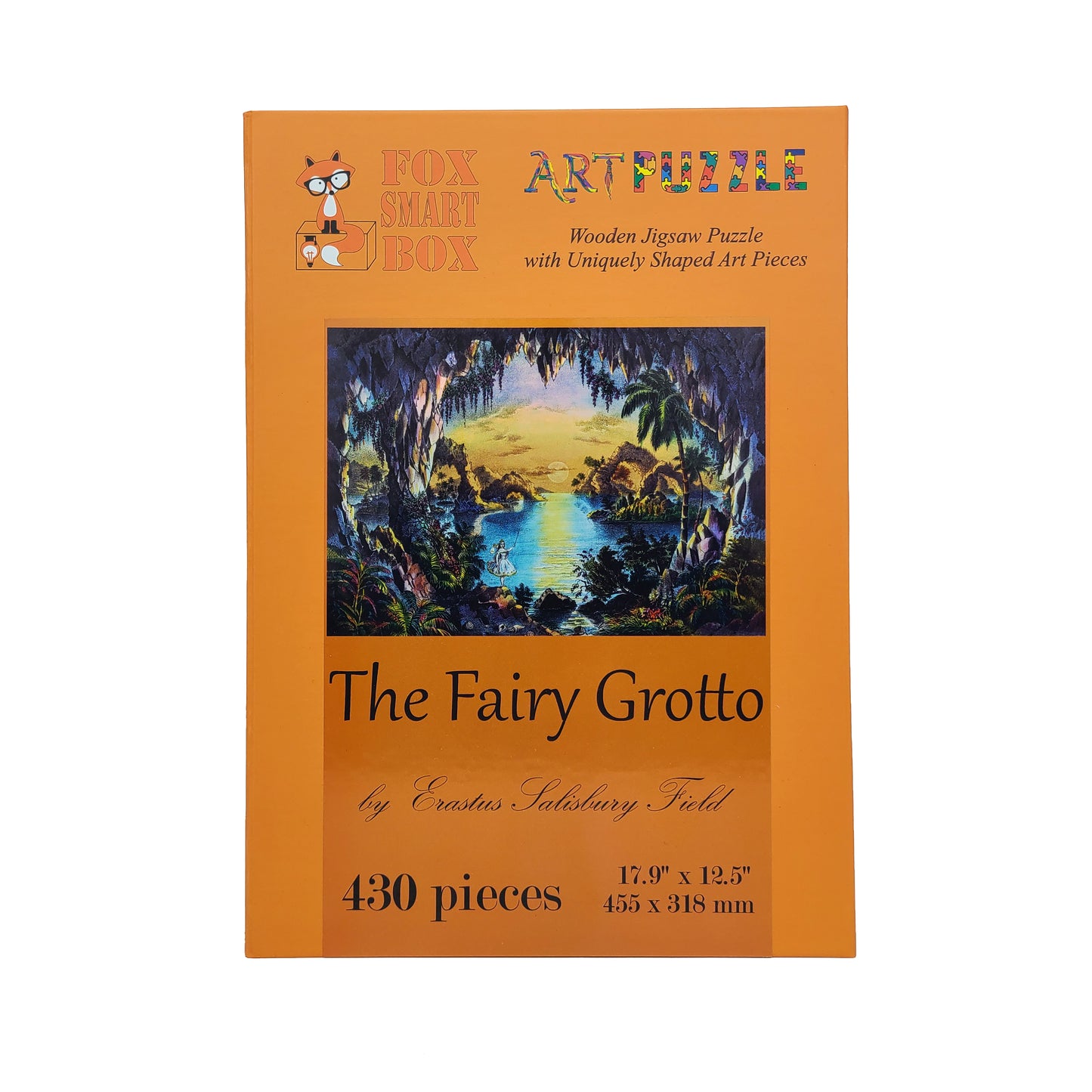 Wooden Jigsaw Puzzle with Uniquely Shaped Pieces for Adults - 430 Pieces - The Fairy Grotto