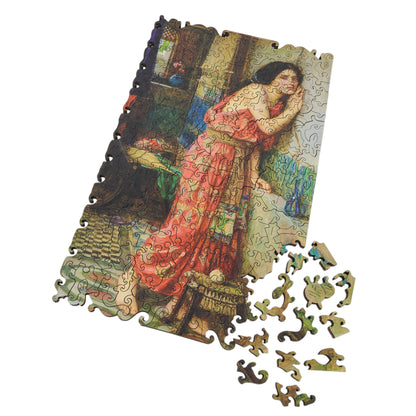 Large Format Wooden Jigsaw Puzzle with Uniquely Shaped Pieces for Seniors and Adults - 220 Pieces - Thisbe