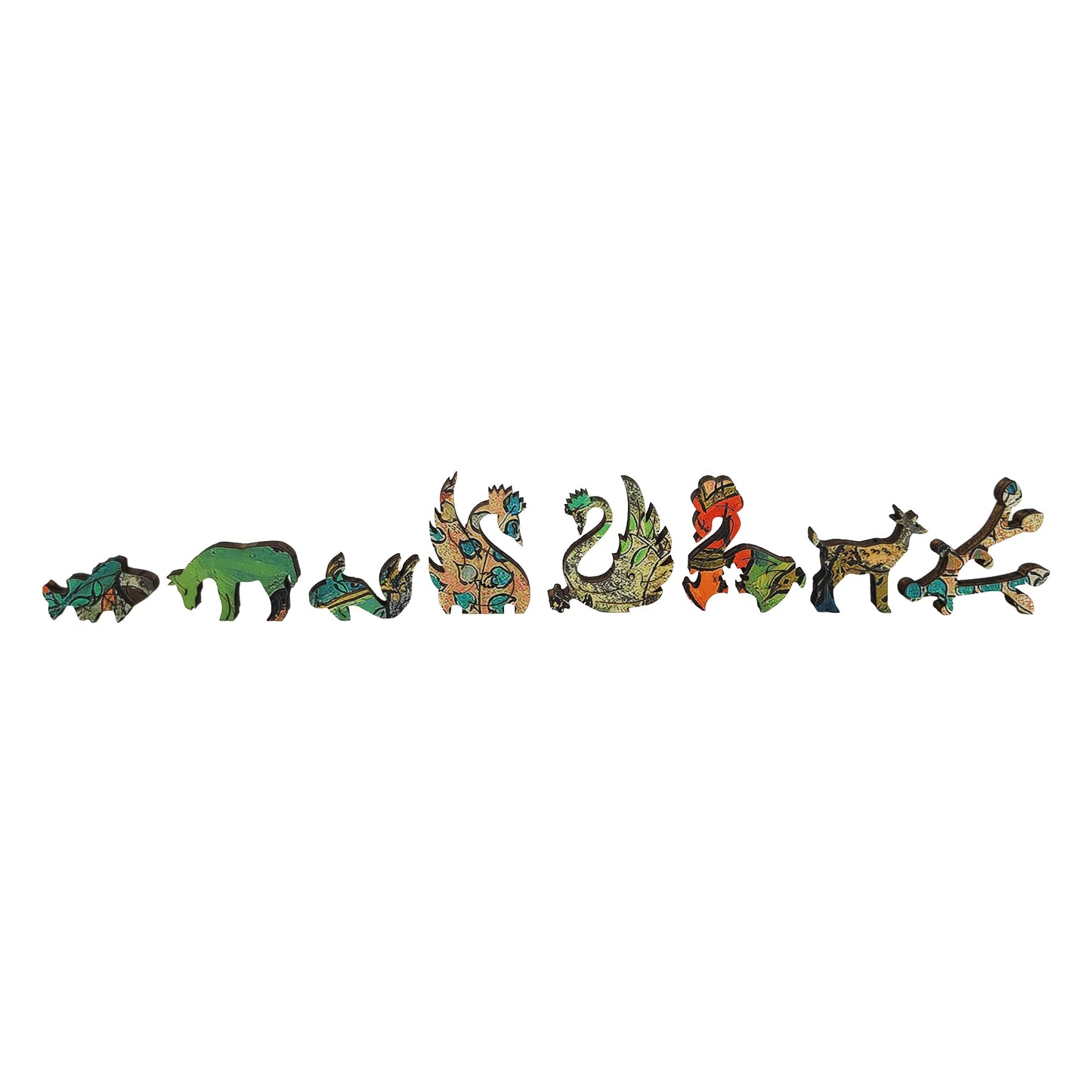 Large Format Wooden Jigsaw Puzzle with Uniquely Shaped Pieces for Seniors and Adults - 232 Pieces - Girl with Swan