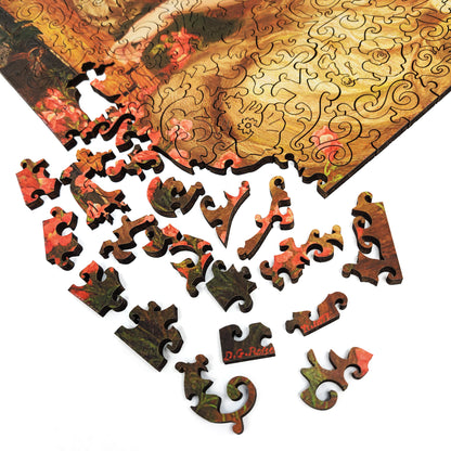 Large Format Wooden Jigsaw Puzzle with Uniquely Shaped Pieces for Seniors and Adults - 300 Pieces - A Sea Spell
