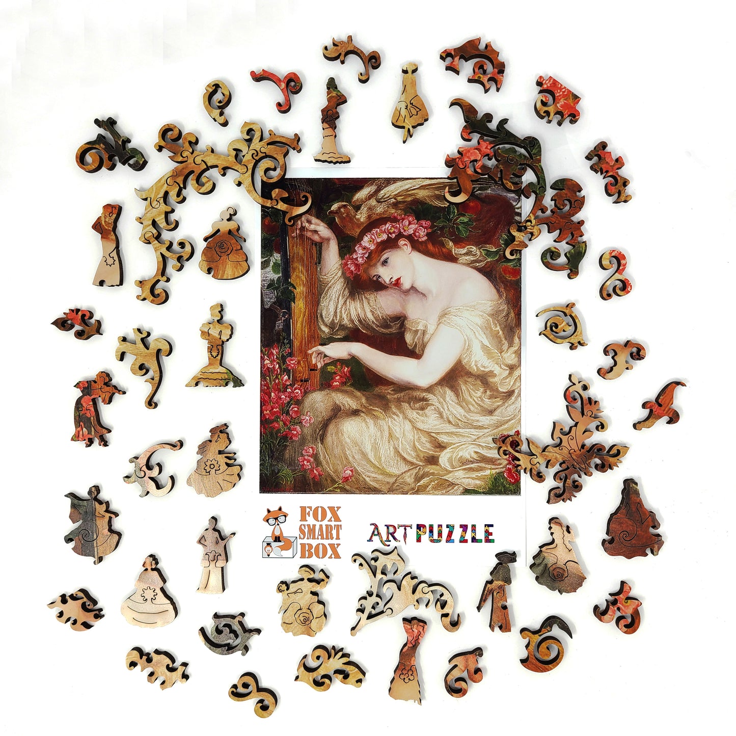 Large Format Wooden Jigsaw Puzzle with Uniquely Shaped Pieces for Seniors and Adults - 300 Pieces - A Sea Spell