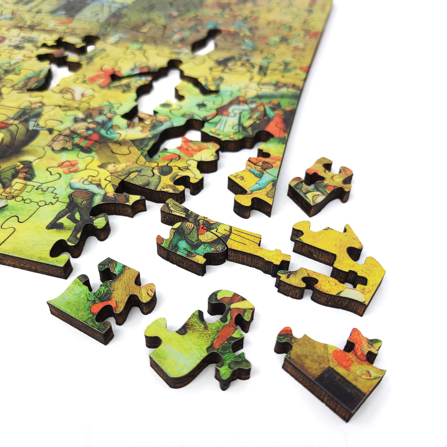 Large Format Wooden Jigsaw Puzzle with Uniquely Shaped Pieces for Seniors and Adults - 300 Pieces - Children's Games