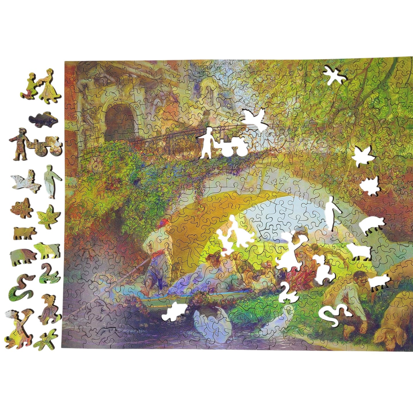 Wooden Jigsaw Puzzle for Adults - Uniquely Shaped Pieces - 370 Pieces - The Prodigal Son