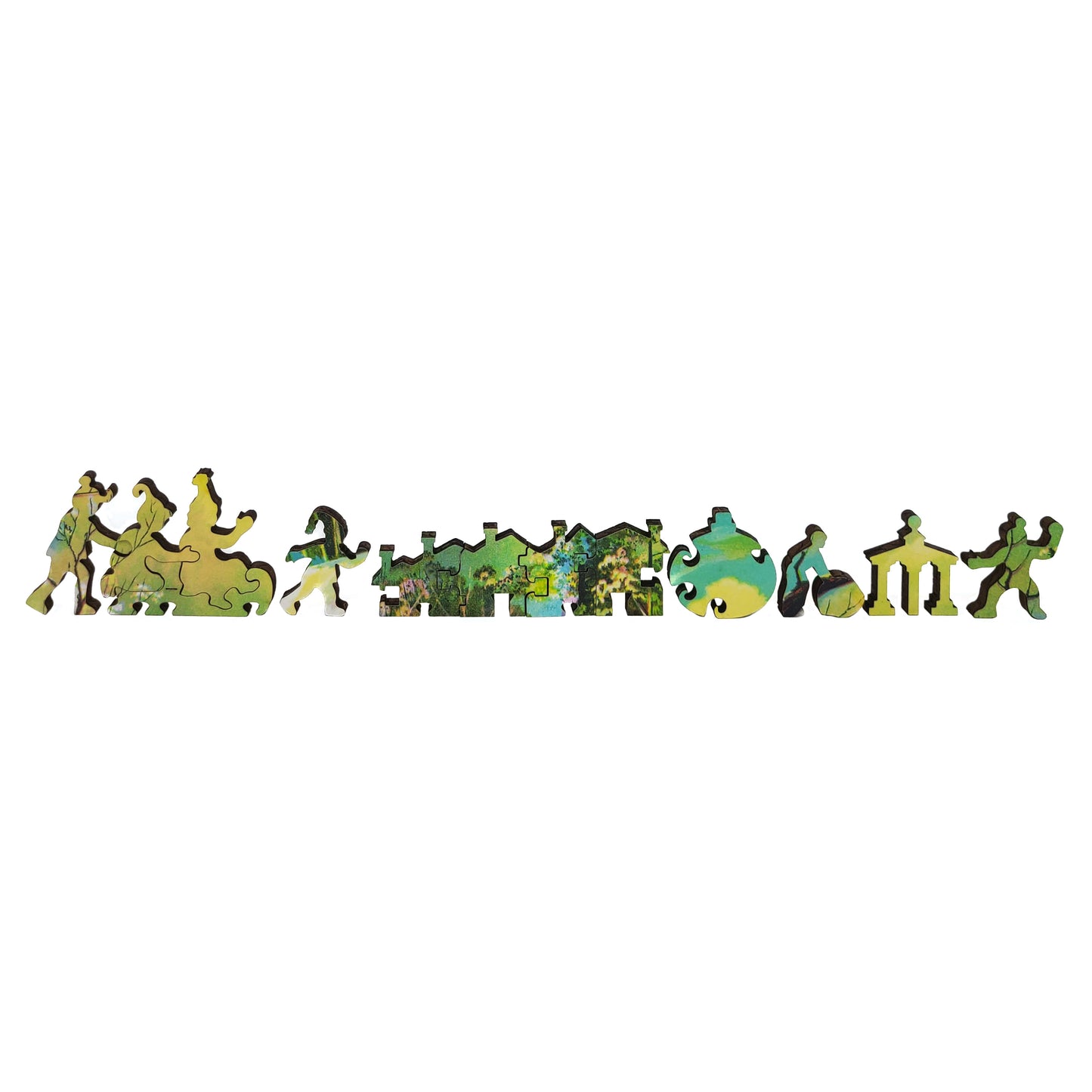 Large Format Wooden Jigsaw Puzzle with Uniquely Shaped Pieces for Seniors and Adults - 212 Pieces - American Winter Life