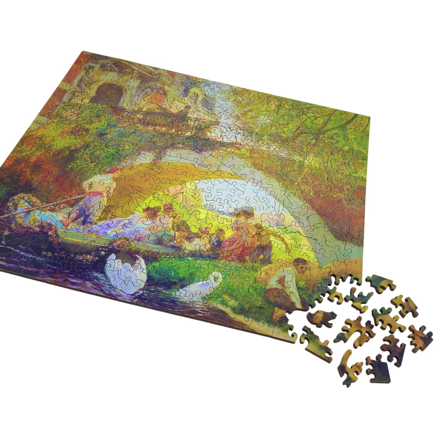 Wooden Jigsaw Puzzle for Adults - Uniquely Shaped Pieces - 370 Pieces - The Prodigal Son