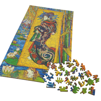 Wooden Jigsaw Puzzle for Adults - Uniquely Shaped Pieces - 323 Pieces - The Courtesan