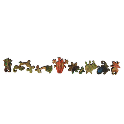Large Format Wooden Jigsaw Puzzle with Uniquely Shaped Pieces for Seniors and Adults - 220 Pieces - Thisbe