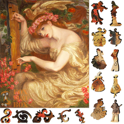 Large Format Wooden Jigsaw Puzzle with Uniquely Shaped Pieces for Seniors and Adults - 300 Pieces - A Sea Spell