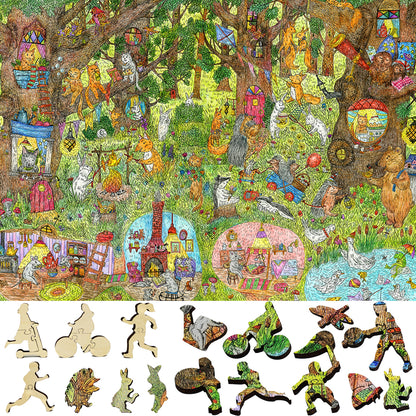 Jigfoxy Puzzle en bois pour adultes, puzzle en bois de colibri pour adultes, puzzle en bois pour adultes et enfants, jouet éducatif unique en forme d'animal pour les amis de la famille Jigfoxy Puzzle en bois pour adultes, puzzle en bois de colibri pour adultes, puzzle en bois pour adultes et enfants, jouet éducatif unique en forme d'animal pour les amis de la famille