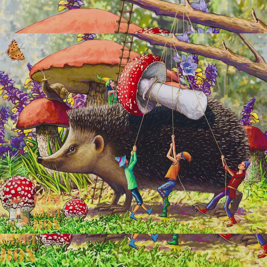 Wooden Jigsaw Puzzle with Uniquely Shaped Pieces for Adults - 487